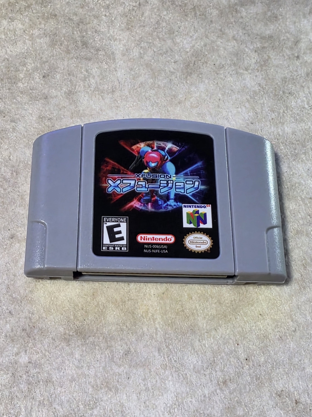 Super Metroid X Fusion Nintendo 64 N64